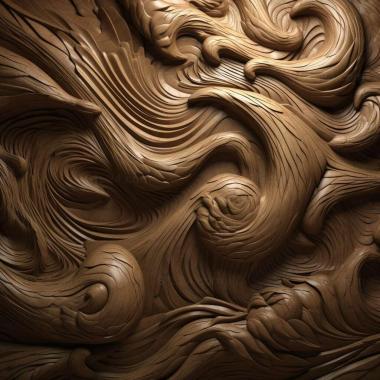 Patterns and decorations stl flowing 2 3d model